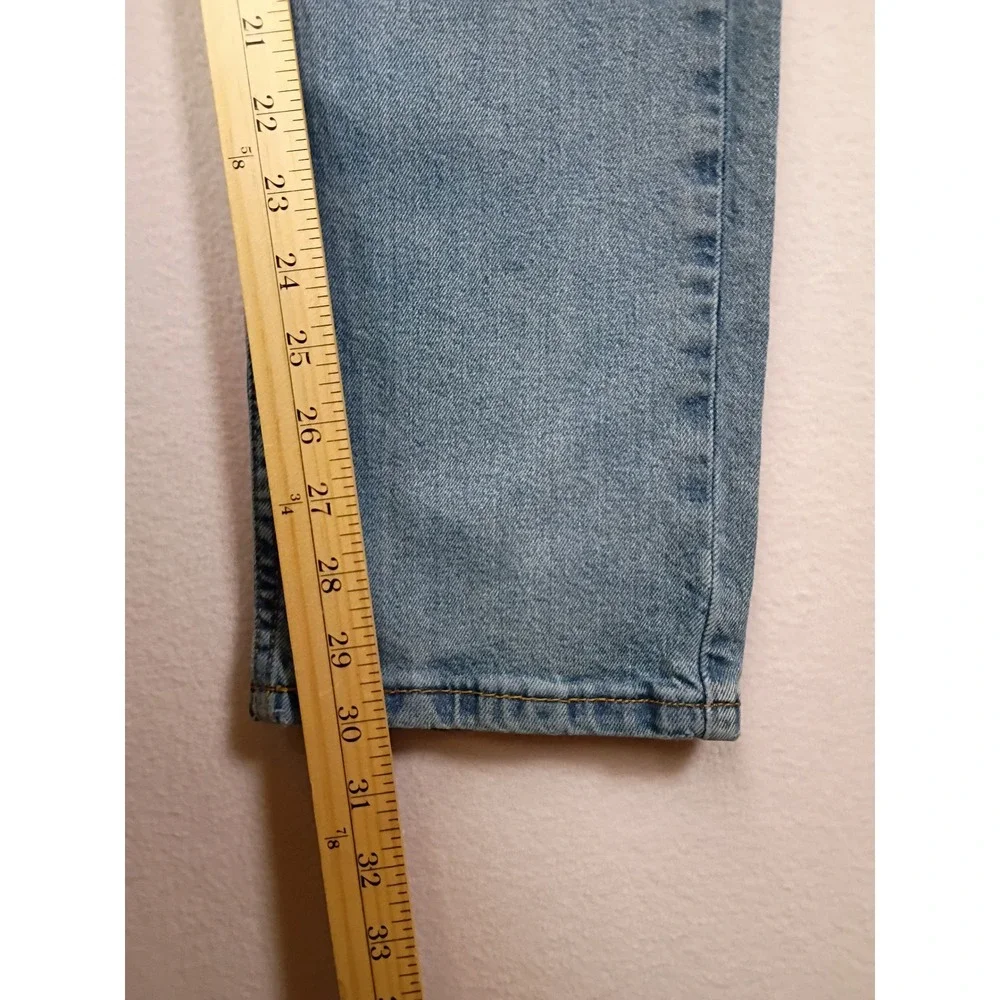Classic Americana Levi's 513 Mens 29x32 Light Wash Slim Straight Stretch Jeans
